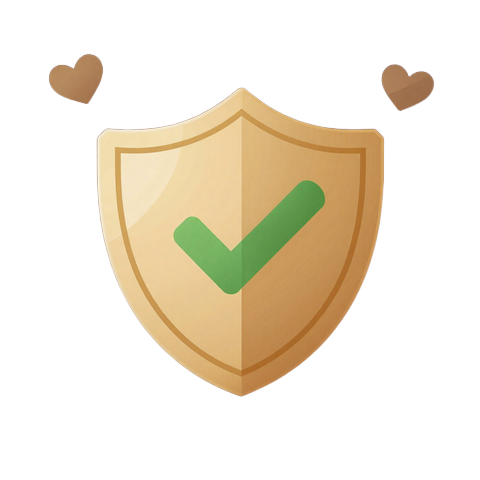 Verified profile shield badge representing Healthcareplus Dating security guarantee